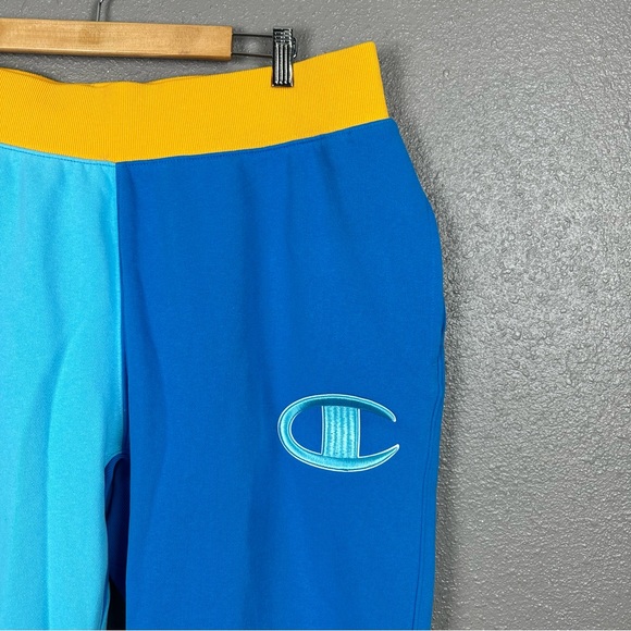 Champion Reverse Weave Color Block Joggers Men’s XL Sweatpants Casual - Picture 3 of 11